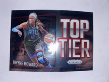 2025 Panini Prizm WNBA Rhyne Howard #6 Top Tier Insert Atlanta Dream