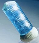 Large Pricey Beautiful Paraiba Color Tourmaline Crystal Raw Natural Specimen — photo 2