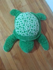 DAN DEE Large Sea Turtle 24" Stuffed Plush Animal Green Tortoise Pillow Buddy