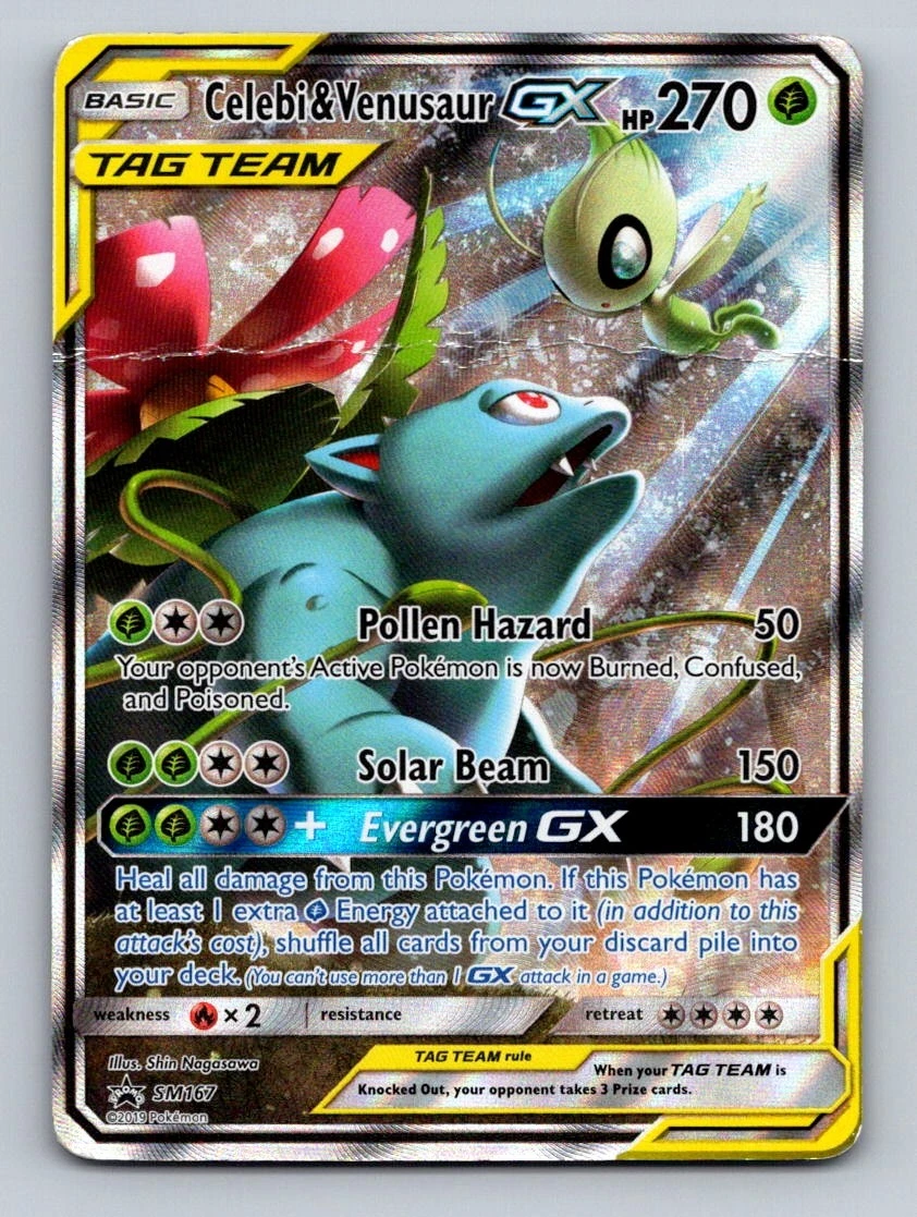 Celebi & Venusaur GX Pokémon TCG Cards for sale | eBay
