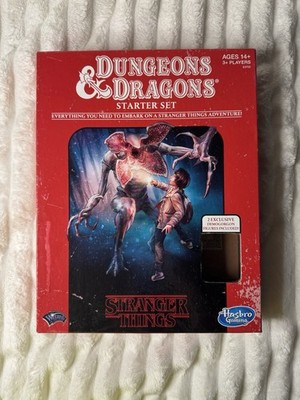 Hasbro Stranger Things Dungeons & Dragons Role Playing Game Starter Set