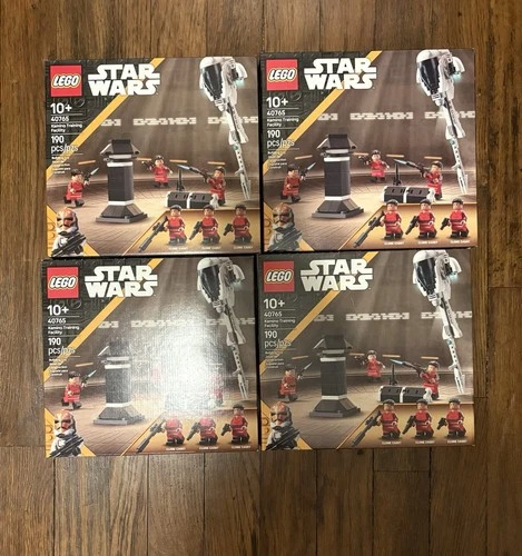 Lot of 4 LEGO 40765 Kamino Training Facility Star Wars Clone Cadet Figs New