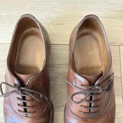 Edward Green Chelsea Brown Oxford Shoes UK7.5 US8.5 E 202 | eBay