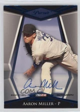 2011 TRISTAR Pursuit Blue Auto /50 Aaron Miller #57 Auto
