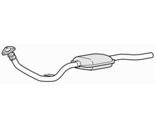 Approved Front Pipe & Catalytic Converter for Skoda Superb AYM 2.5 (2002-2003)