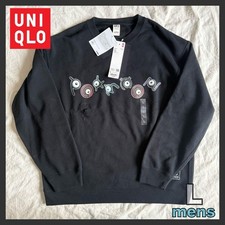 UNIQLO Pokemon Black Sweatshirt L Size, Casual Sportswear, Unisex