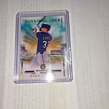 2025 PANINI BOYS OF SUMMER #12 EVAN CARTER 02/10 - TEXAS RANGERS