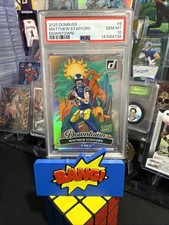 2025 Panini Donruss Los Angeles Ram Matthew Stafford DOWNTOWN #6  GEM!!