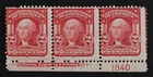 CKStamps: US Stamps Collection Scott#319 Strip Mint H OG