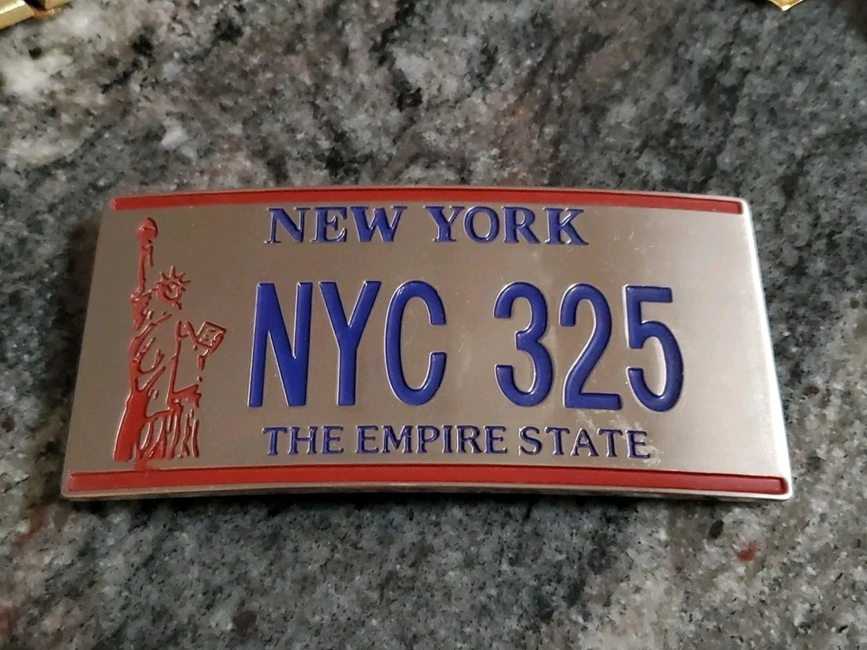 Hebilla de cinturón NYPD Nueva York NYC Foto 3 de 4