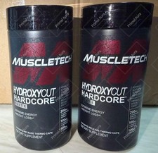 2Pack -Hardcore Elite - 100 Rapid-Release Thermo Caps-Energy  Focus-for Men