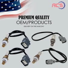 4X Oxygen O2 Sensor OEM For Honda Accord Odyssey Pilot Ridgeline Acura MDX RL TL