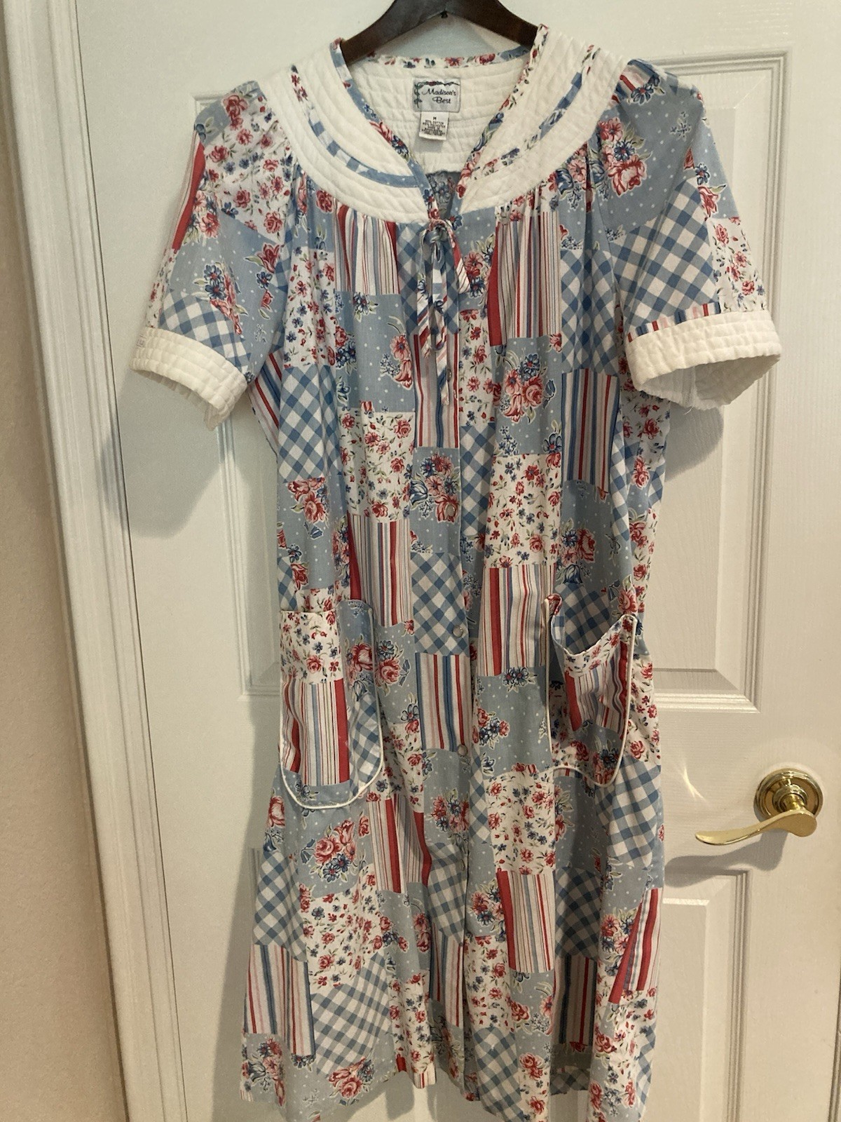 Madison’s Best Duster Patchwork Cute! - image 1