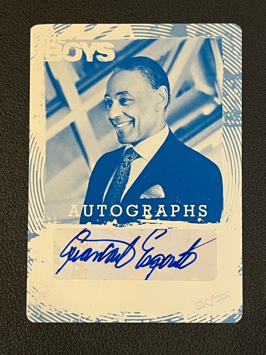 Giancarlo Esposito サイン入りカード 2/4 Giancarlo Esposito Stan Edgar 2025 Upper Deck Printing Plate Auto