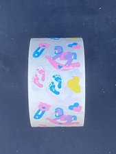 Mrs. Grossman's Baby Sticker Lot 82 sheets Mods Roll Vtg 1995 Creative Memories