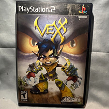 Acclaim Vexx Sony PlayStation 2 PS2 Game Manual Included T 2003 NTSC-U/C