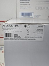 Glacier Bay Modern Single-Handle Tub and Shower Faucet Valve Matte Black