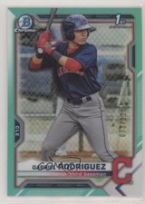 2021 Bowman Chrome Prospects Aqua Refractor /125 Gabriel Rodriguez #BCP-180 4u9