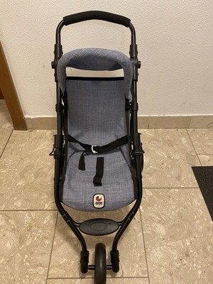 Bayer Chic 2000 Jogging Buggy / Puppenwagen Jeans Blau
