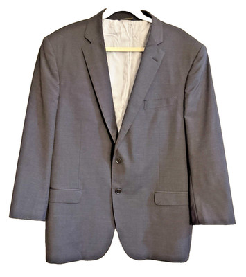 Brooks Brothers Blazer Men's 46R Gray Wool Explorer Madison Fit Suit Jacket