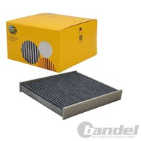 Hella AKTIVKOHLE-INNENRAUMFILTER Passend FüR Audi A1 A2 Seat Ibiza Skoda Fabia R