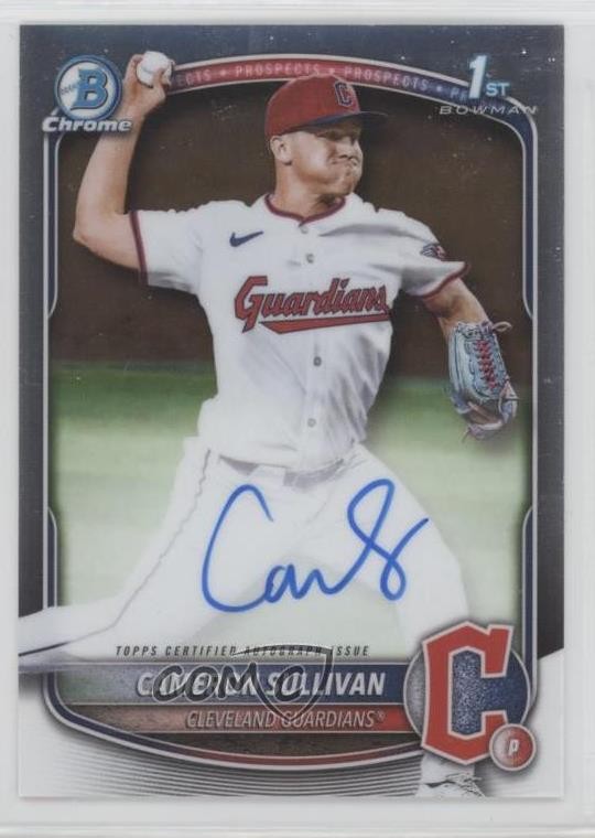 2025 Bowman Chrome Prospect Auto Cameron Sullivan #CPA-CS Auto 1o1b