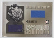 2006-07 ITG Between the Pipes Double Memorabilia Gold Felix Potvin #DM-20 g6s