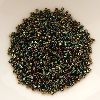 11/o Delica Beads Green Iris 5g Miyuki Cylinder DB003 DB0003
