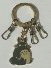 My Neighbor Totoro Metal Keychain with 3 Hooks, Studio Ghibli, 14
