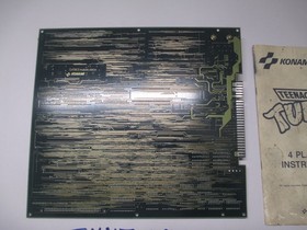 Teenage mutant Ninja Turtles 4 player jamma pcb