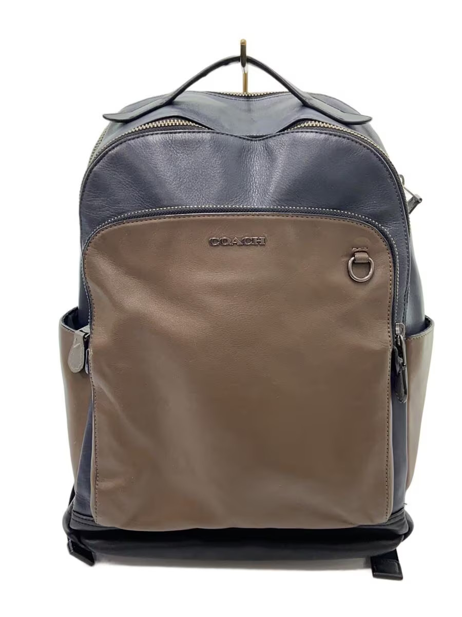 COACH Backpack Leather Multicolor Solid Color - image 1