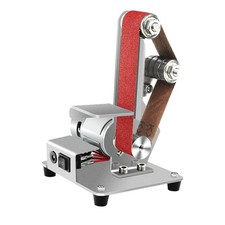 Small Electric Belt Sander Grinder DIY Polishing Machine Sanding Sharpener 220V