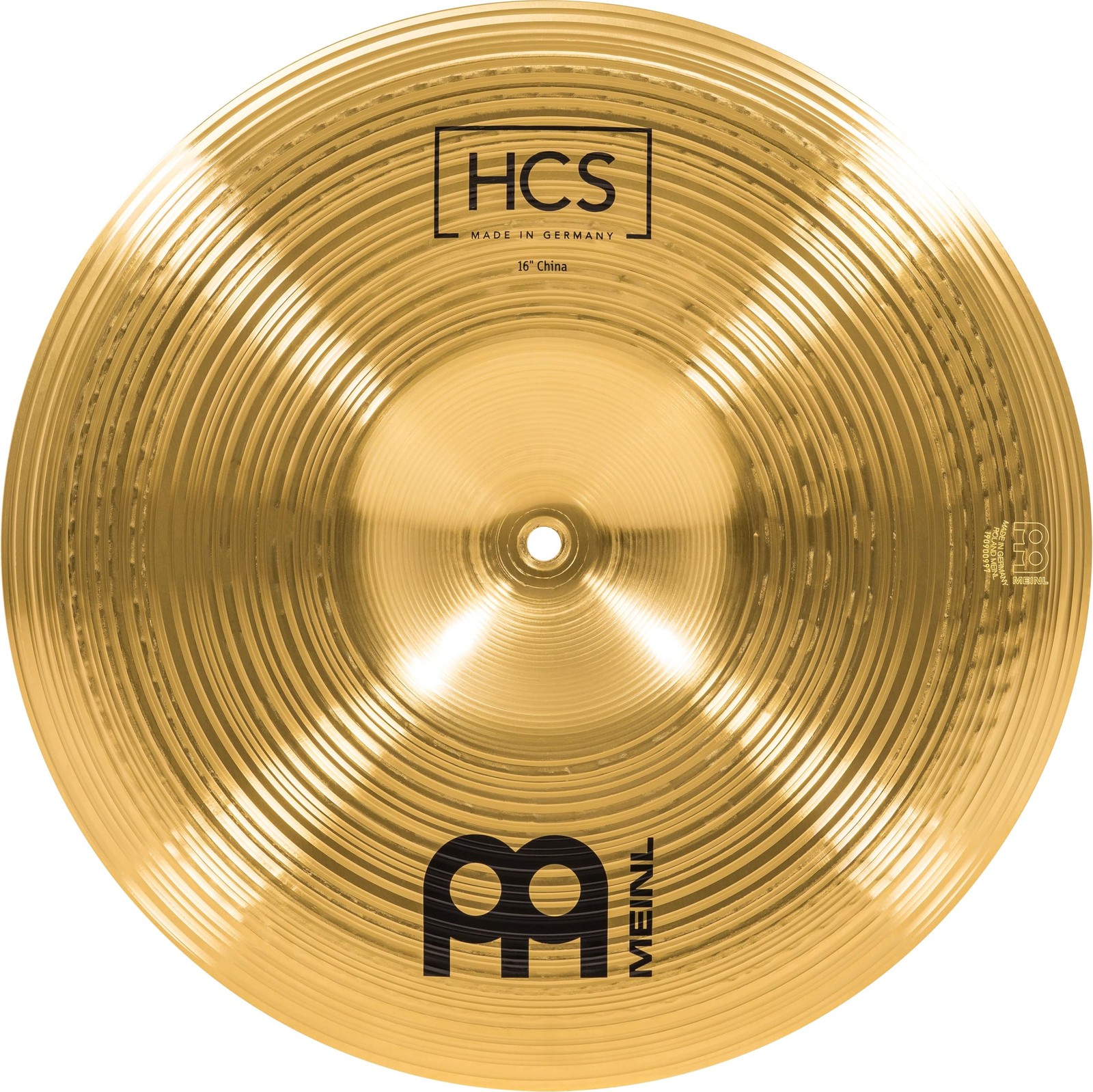 Meinl 16” China Cymbal – HCS Traditional Finish Brass for Drum Set, Made In G...