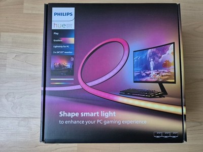 Philips hue Play Gradient Lightstrip for PC 3x 24''/27'' NEU