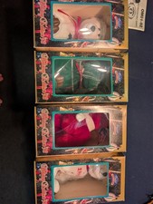 Set of 4 Limited Treasures 1998 Christmas Plush Teddy Bear, see description/pics
