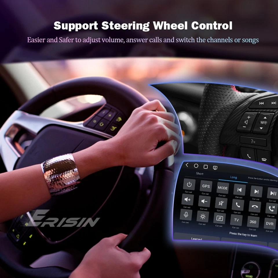 128GB Qualcomm Autoradio CarPlay Navigatore per Auto BMW X5 E53 Radio DSP IPS 4G - Immagine 3 di 4