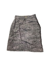 Vintage Gianni Versace 1980s Designer Purple Pencil Skirt Womens Size 44