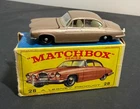 Vintage Original Boxed Lesney Matchbox #28 Mark Ten Jaguar Die-Cast Car