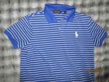 Men's performance polo shirt by Polo Golf Size XL Pro fit Royal Blue