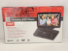 NEW RCA 9  Portable DVD Player DRC98091S Swivel Screen Rechargeable Battery