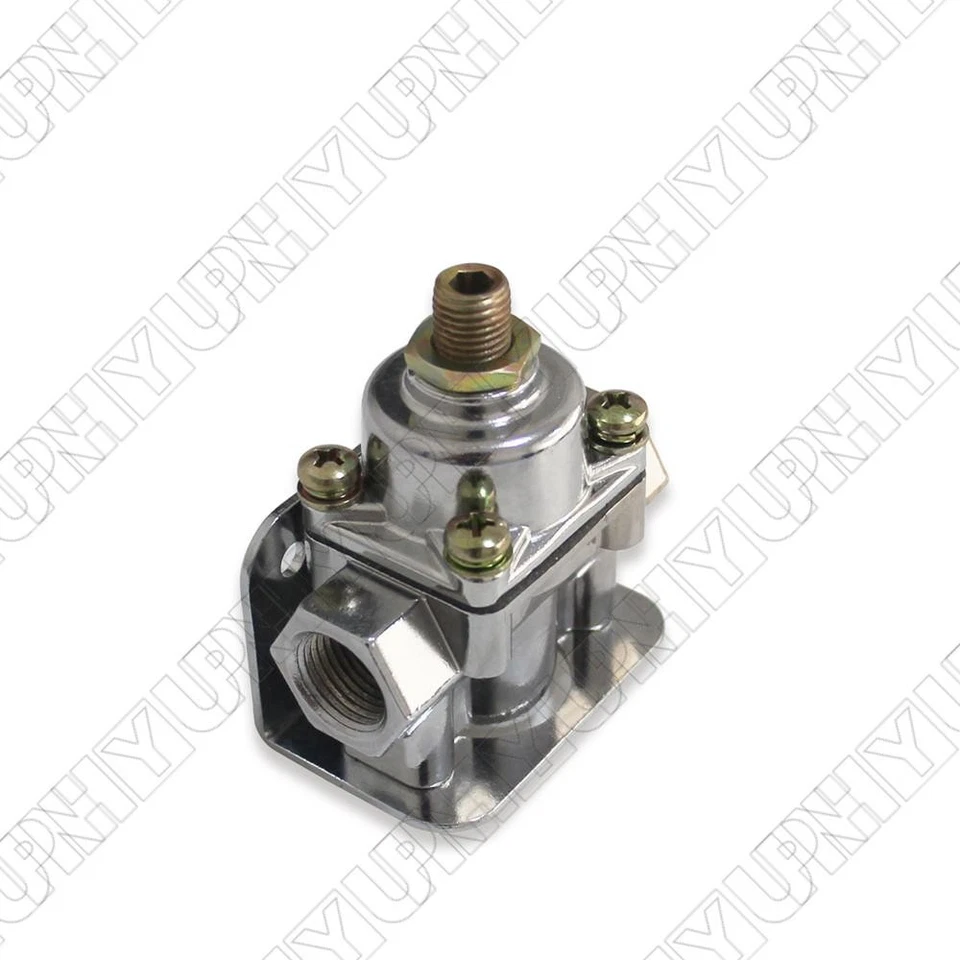 Adjustable Fuel Pressure Regulator For Holley 12-803 4.5-9 PSI 3/8 Inch 3/8" NPT - Image 3 of 4