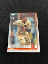MIKE YASTRZEMSKI ROOKIE TOPPS UPDATE 2019 SF / CUBS RC NRMT BASEBALL CARD. rookie card picture