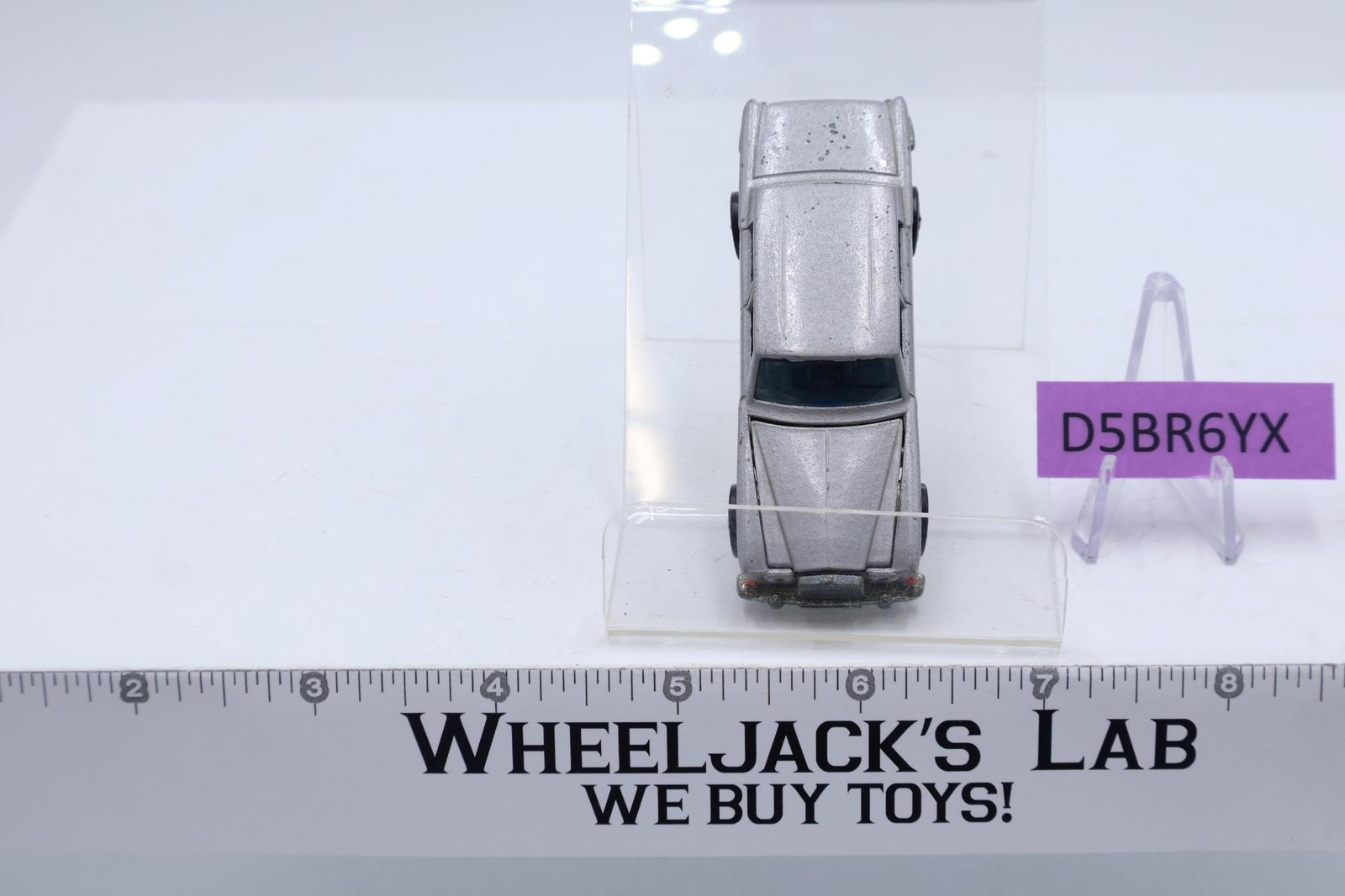 Rolls-Royce Silver Shadow Grey Enamel 1969 Redline Hot Wheels Mattel RL