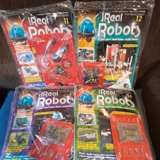 Real Robots Magazine Bundle With Sealed Parts  - No. 11, 12, 13 And 14