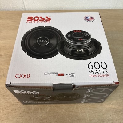 BOSS Audio Systems CXX8 8'' Subwoofer - 600W Max Power New Open Box