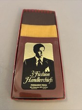 Handkerchiefs Vintage 3 To A Pack 65 Cotton Made In USA New In Box