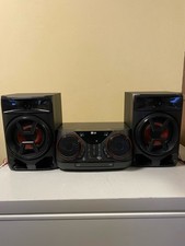 LG CKM4 Bluetooth Hi-Fi CD Player 2xUSB w/Speakers -Fully Tested Remote Included