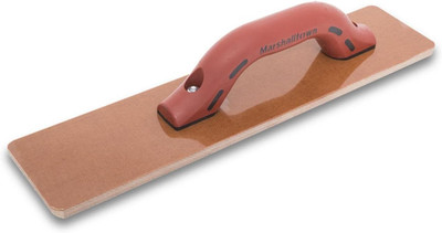 Resin Hand Float, 20 X 3-1/2 Inch, Durasoft Handle, Laminated Canvas Resin, Conc