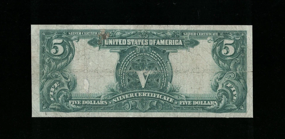 SC 1899 $5 Fr.273 Early Issue Vernon|Treat Sig. Chief Silver Certificate (267) - Image 3 of 4