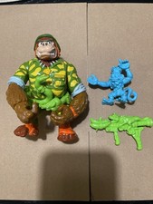 1991 TMNT Sergeant Bananas Complete Figure Iguana Gun Larry Monkey Playmates